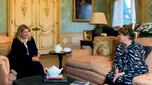 The Countess of Carnarvon interviews Anne Diamond