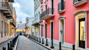 At home in San Juan with Moira Melendez and Paula Rivera   