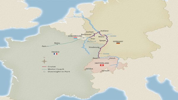 Paris to the Swiss Alps