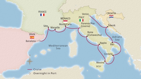 Mediterranean & Italian Sojourn