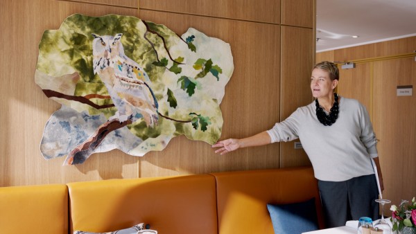 Discover the onboard art collection of the Viking Vela