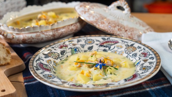 Learn the secrets of preparing Scottish Cullen Skink with Chef Catherine Fulvio