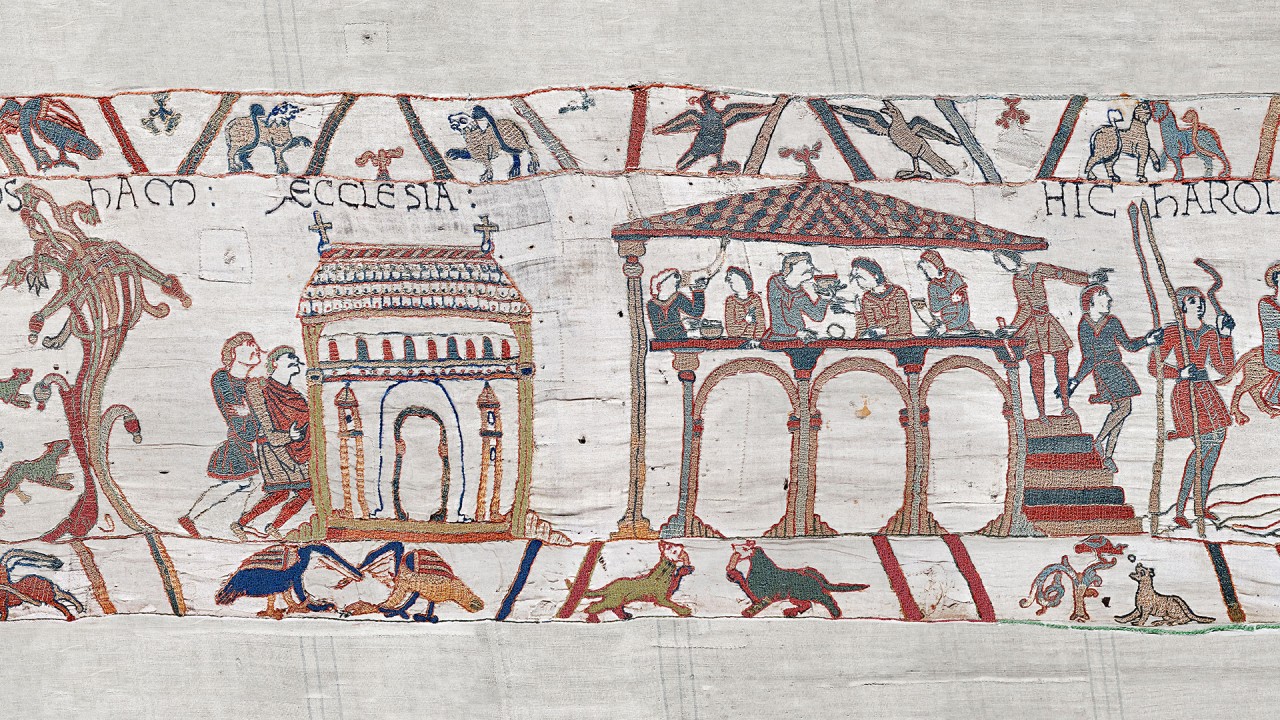 Unraveling the Bayeux Tapestry with Viking Resident Historian Fenella Bazin, PhD)