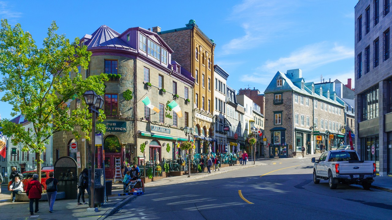 Explore Quebec City with guide Gerald Boudreau)