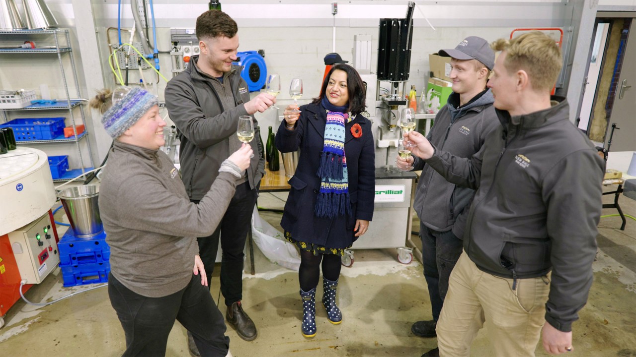 Toast to the holiday season with wine expert Shehnaz Hansraj)