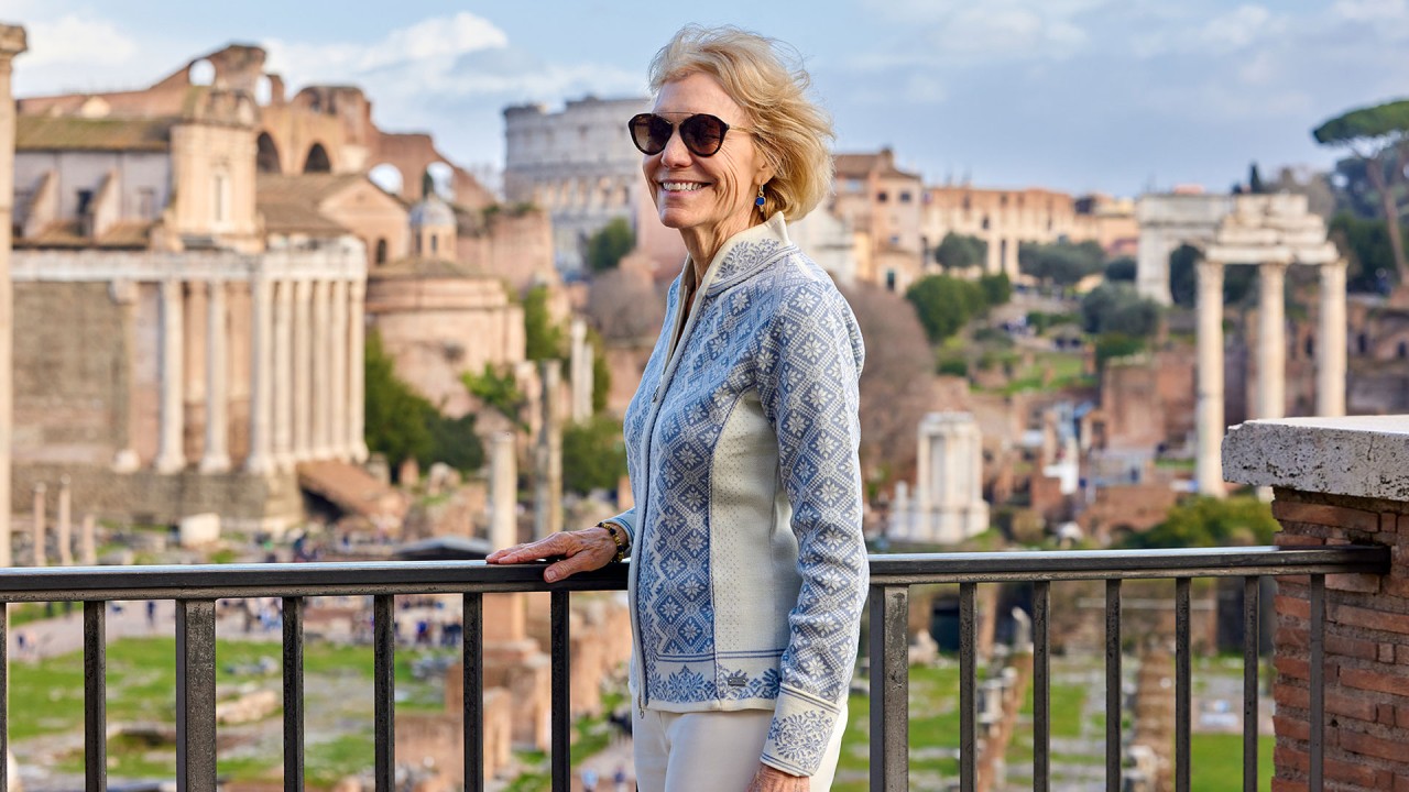 Immerse yourself in historic Rome with Jean Newman Glock)